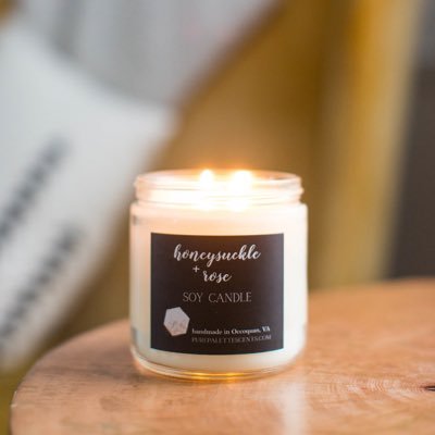 home fragrance studio with eco-friendly packaging.