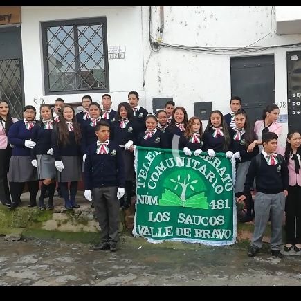 El Telebachillerato Comunitario, Los Saucos, inició sus actividades en el 2015, con el objetivo de ofrecer educación media superior.