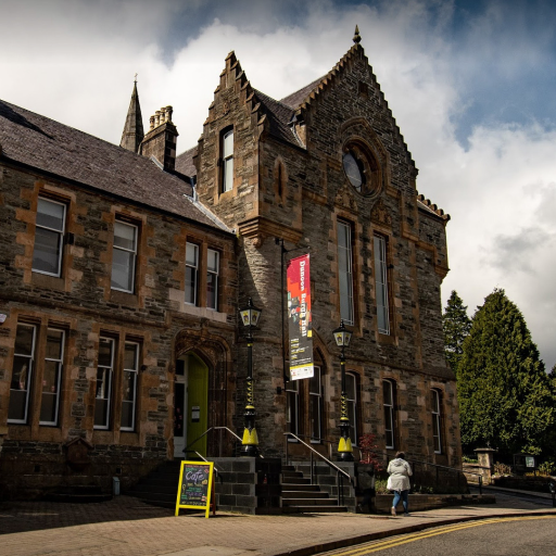 Dunoon Burgh Hall is a newly restored arts-led venue. A beautiful Victorian building bustling with exhibitions, events and its own cafe.