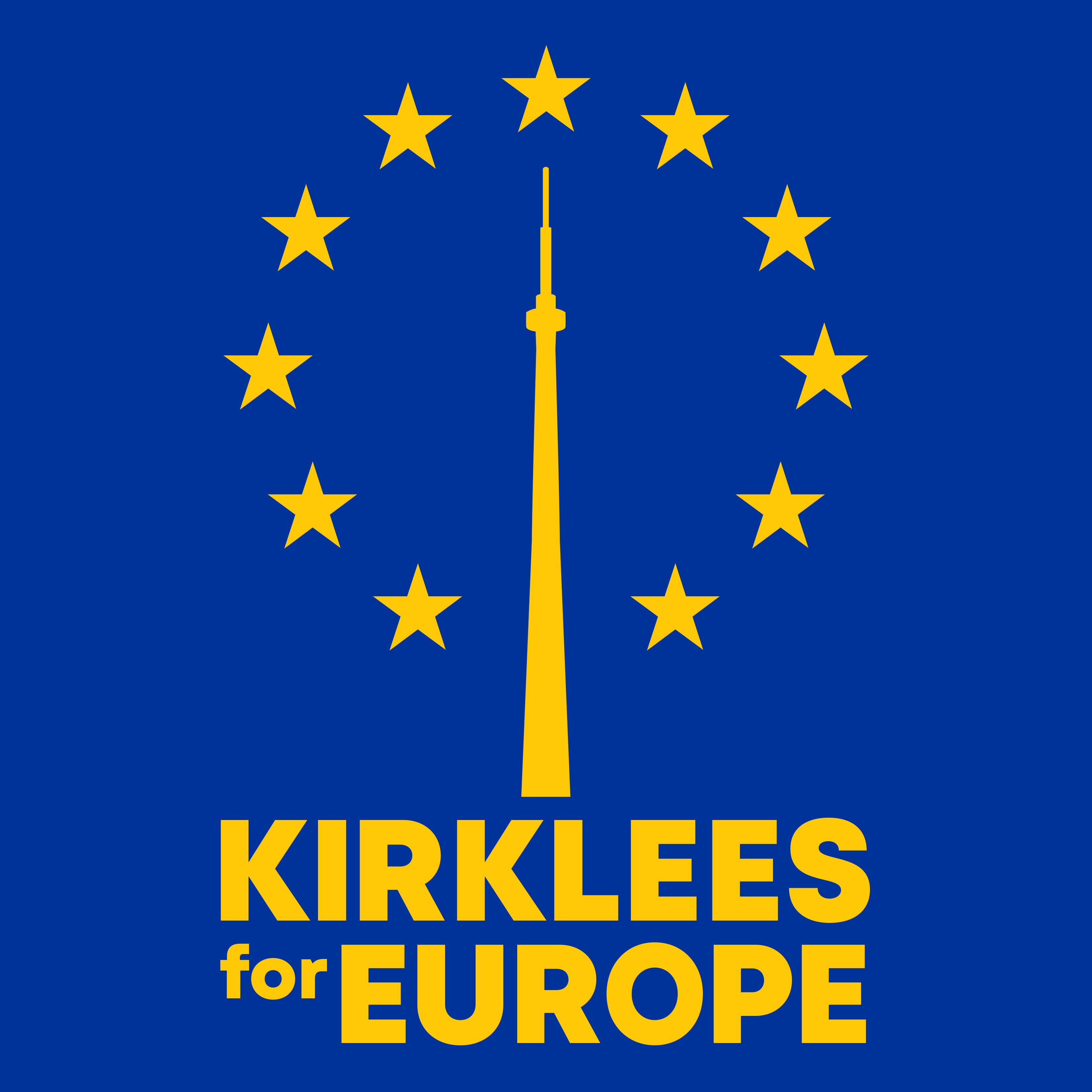 A grassroots community in Kirklees actively campaigning for the UK to remain a full member of the EU