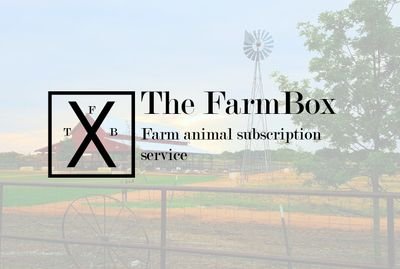 We are a farm animal subscription box that caters to you and your animals wants and needs!