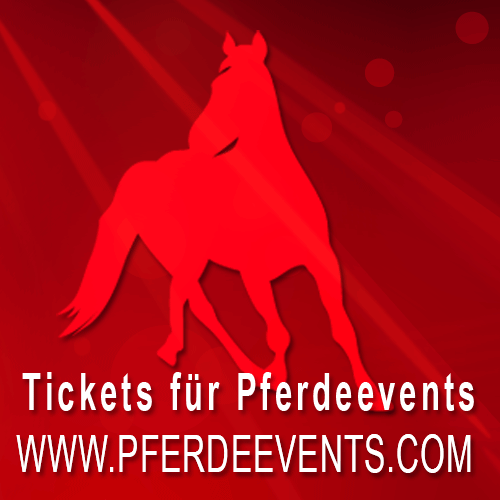 Der Veranstaltungskalender und Ticketanbieter für Pferde- und Reitsportevents: Reitturniere, Pferderennen, Pferdeshows, Hengstparaden und Pferdemessen.