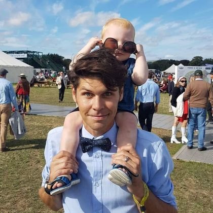 Loves family, food & Lego.
Job he loves; never plans on working again