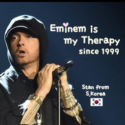 Stan_from_S.Korea 🇰🇷 “Eminem is my Therapy” and Soundtrack of my life. 🎶 Been getting “Daily Dose of Marshall” since 1999. 💋 Stan till Infinity ∞