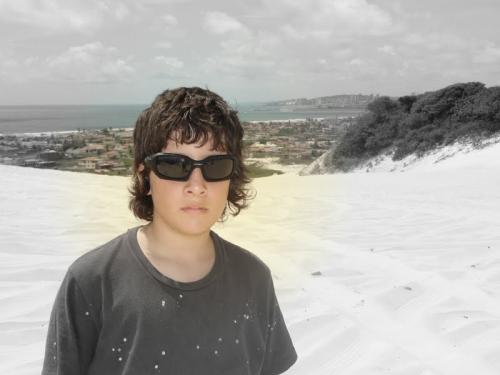 Eu desenho bem e gosto de rock !!!