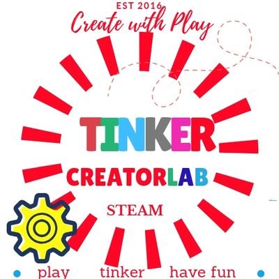 tinkercreator's profile picture. Kids Creator Space (2-10) 21st century constructionist play. Sensory STEAM, Creativity, Cognitive Flexibility & Computational Play. 
Play | Tinker | Have Fun