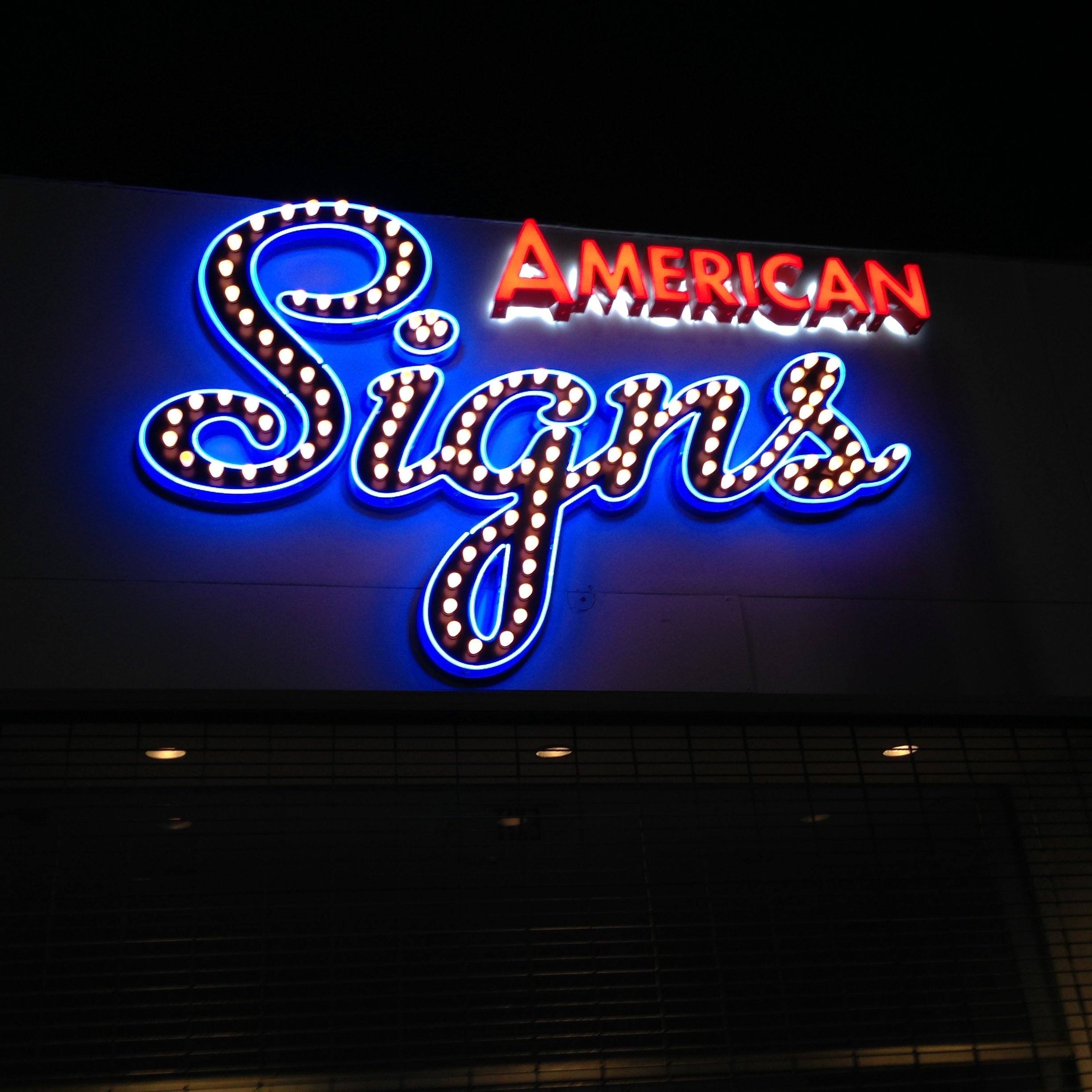 AmericanSignsLA's profile picture. Business and Entertainment Sign Specialist