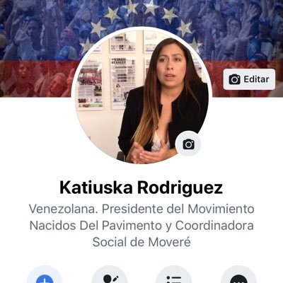 Presidente @movimientoNDP CEO @crecimientoalinmigrante Mujer de Resistencia ,amante de la naturaleza, extrema y luchadora x la democracia !