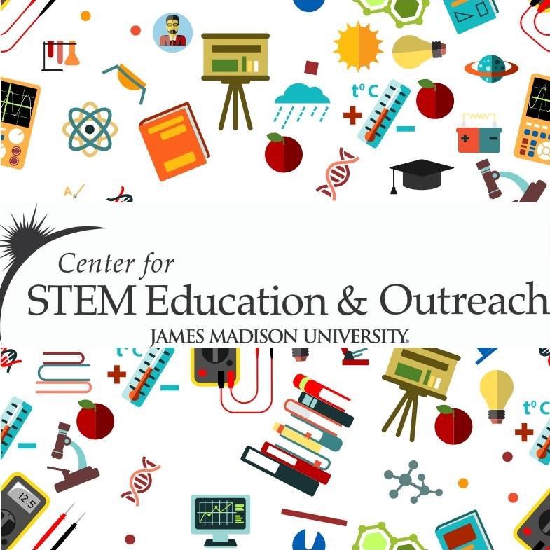 The Center for STEM Education and Outreach connects the JMU community to K-12 through a diversity of STEM programs. https://t.co/9sUYV09Ig9