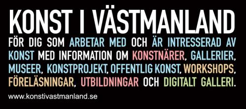 Regional Art Coordinator, developing strategies for the artscene, artists, arteducation, artinstitutions in the county of Vastmanland, 1hour west of Stockholm