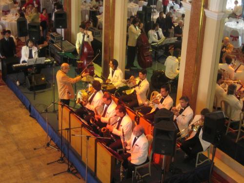 big band de larga trayectoria en los salones del ALVEAR PALACE HOTEL