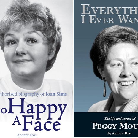 Authorised Biographer of Joan Sims and Pat Coombs & author of Peggy Mount, Everything I Ever Wanted & Carry On Actors