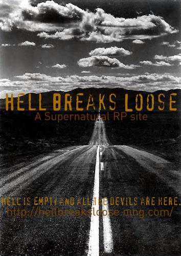 SiteRepHBL's profile picture. Site twitter for Hell Breaks Loose, a site dedicated to Supernatural RP.