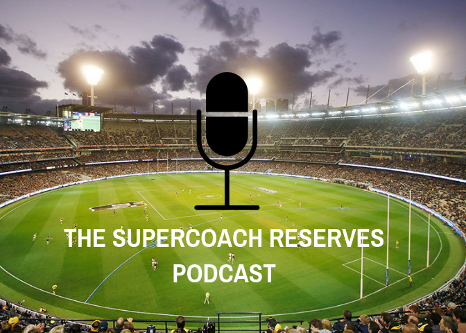 ScReservesPod's profile picture. 4 blokes who waffle 💩 about AFL Supercoach regular segments include The Tinder Files & Flog Of The Week.

Tune in 👉
https://t.co/cpQhTd4de7
