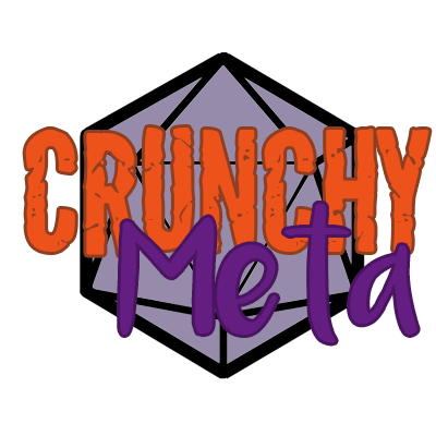 Storyteller, Dungeon Master, and Avid RP gamer! he/ him My goal is to help others master the art and improve their games!
contact: crunchymeta@gmail.com