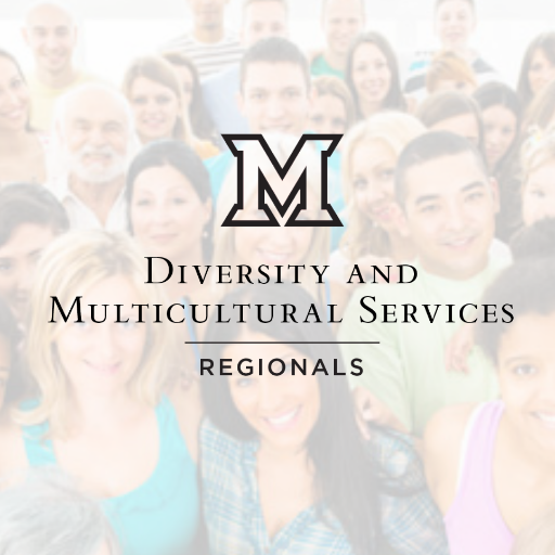 Official twitter for Miami University Regionals Office of Diversity and Multicultural Services. Follow us for events, news and photos.