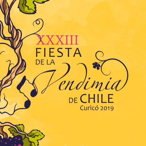 Cuenta Oficial. 
En Curicó se realiza la Fiesta de la Vendimia más grande de Chile. Desde el 21 de marzo.  Te esperamos en la Plaza de Armas de la ciudad.