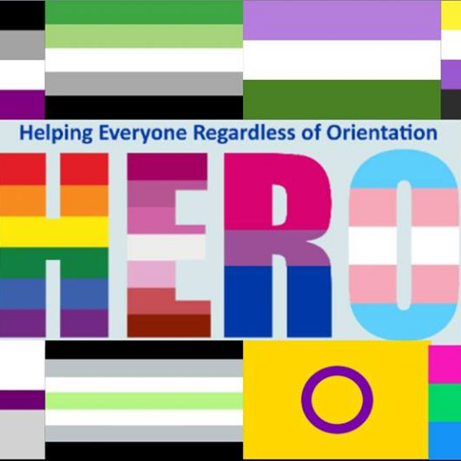 Helping Everyone Regardless of Orientation (H.E.R.O.) provides a space for LGBTQIA+ people to meet without fear of discrimination or harassment. 🏳️‍🌈