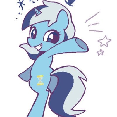 A blue mare that tries to make Equestria as happy and clean as possible. /Art isn’t mine/