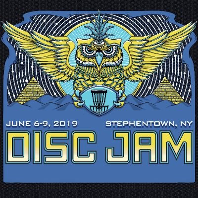 Disc Jam June 6-9, 2019 for 4 days and nights of music & camping. 2019 headliners included: @lotustweets @barbershreds @thefloozies @ripe_love & dozens more!