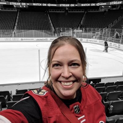 I ❤ HOCKEY! AZ Coyotes is my fav team--every day I'm representing them in some way. I also like other sports/teams: MN Twins, MN Vikings, RF & NASCAR