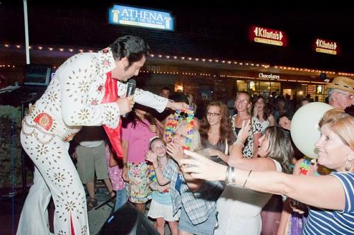 I am an Elvis Tribute Artist started impersonating Elvis since the age of 5 love what I do. I now have a full band and we are rocking it all over.