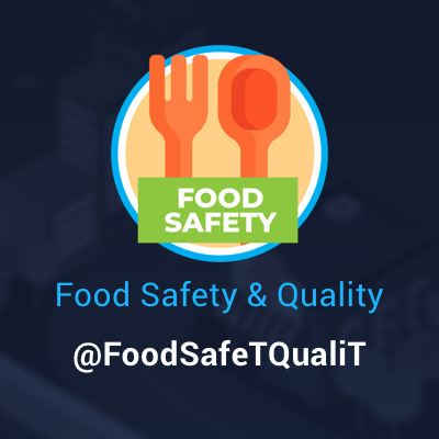 A Community For Food Safety and Quality Professionals.
Follow for News, Updates & Discussions about #FoodSafety #FoodQuality #FoodSafeTQualiT