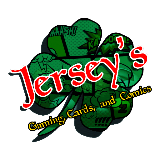 Jersey's Cards & Comics – 30 years of serving the community with comics, collectibles, games, and hobby supplies. Proud to support and grow our local community