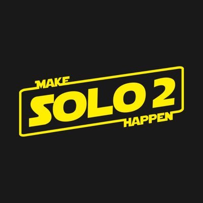 Fan account dedicated to the #MakeSolo2Happen campaign started by @TRBpodcasts! We want more #SoloAStarWarsStory adventures in a movie or #DisneyPlus series!