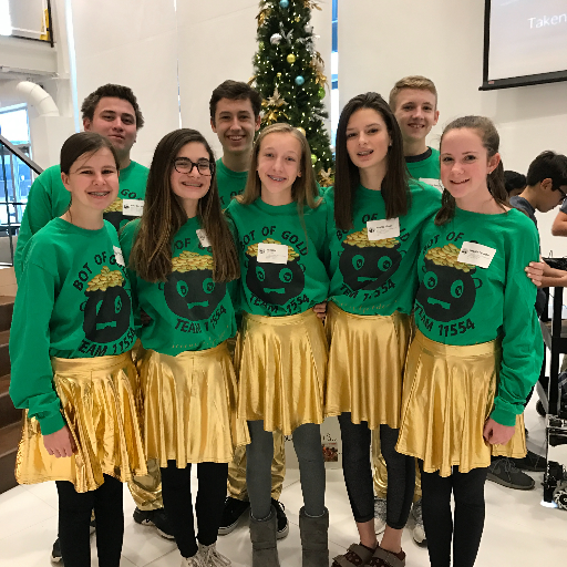 FTC 11554 from Upper St. Clair Pittsburgh PA. Shiny 24k group of kids who love robots❤️🤖