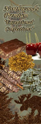 Northwoods Premium Confections - Fresh Confections, Hand Crafted Chocolates, Gourmet Popcorn and Fudge, Premium Ice Cream, Retro Candies, Gifts and more!!