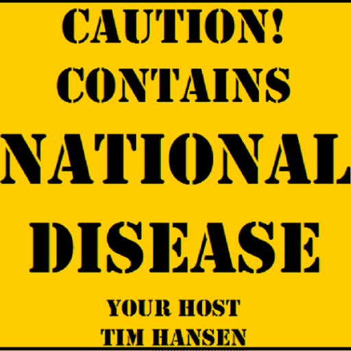 National Disease, is a live stream podcast talk show. listener participation. Premiers Weekly Monday Through Thursday  10 PM to 12 PM MT. ONLY FOR THE PEOPLES