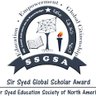 SirSyedGSA's profile picture. SSGSA (previously SSESA) is a Higher Education mentorship prog. administered by Sir Syed Education Society of North America, 501(c) (3) non-profit org. in USA.
