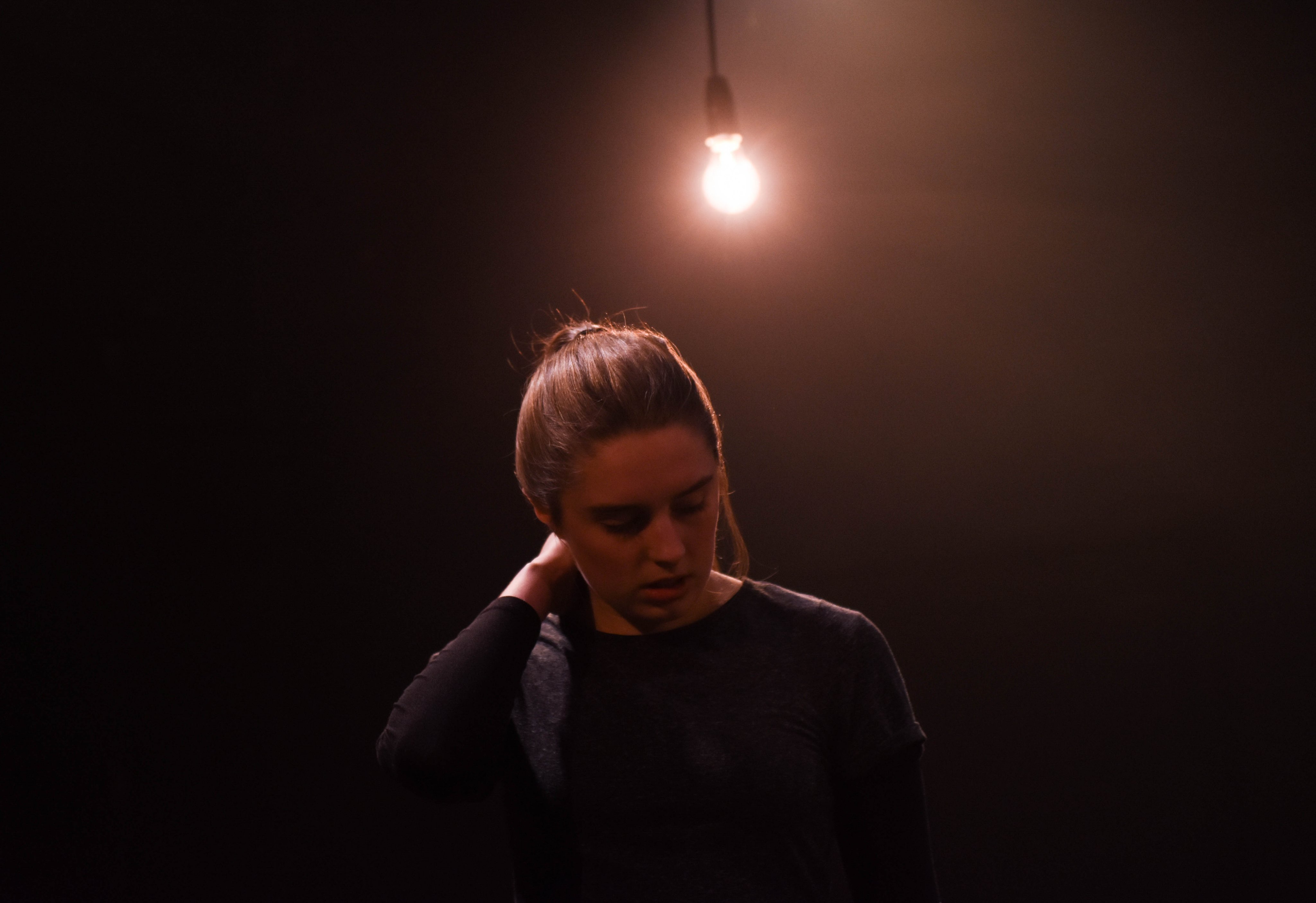 HalfFormedNNT's profile picture. A Girl Is A Half Formed Thing Performed by the Nottingham New Theatre at NSDF 2019 Director: @amycrighton Cast: @kateog_ Producer: @FloAvis