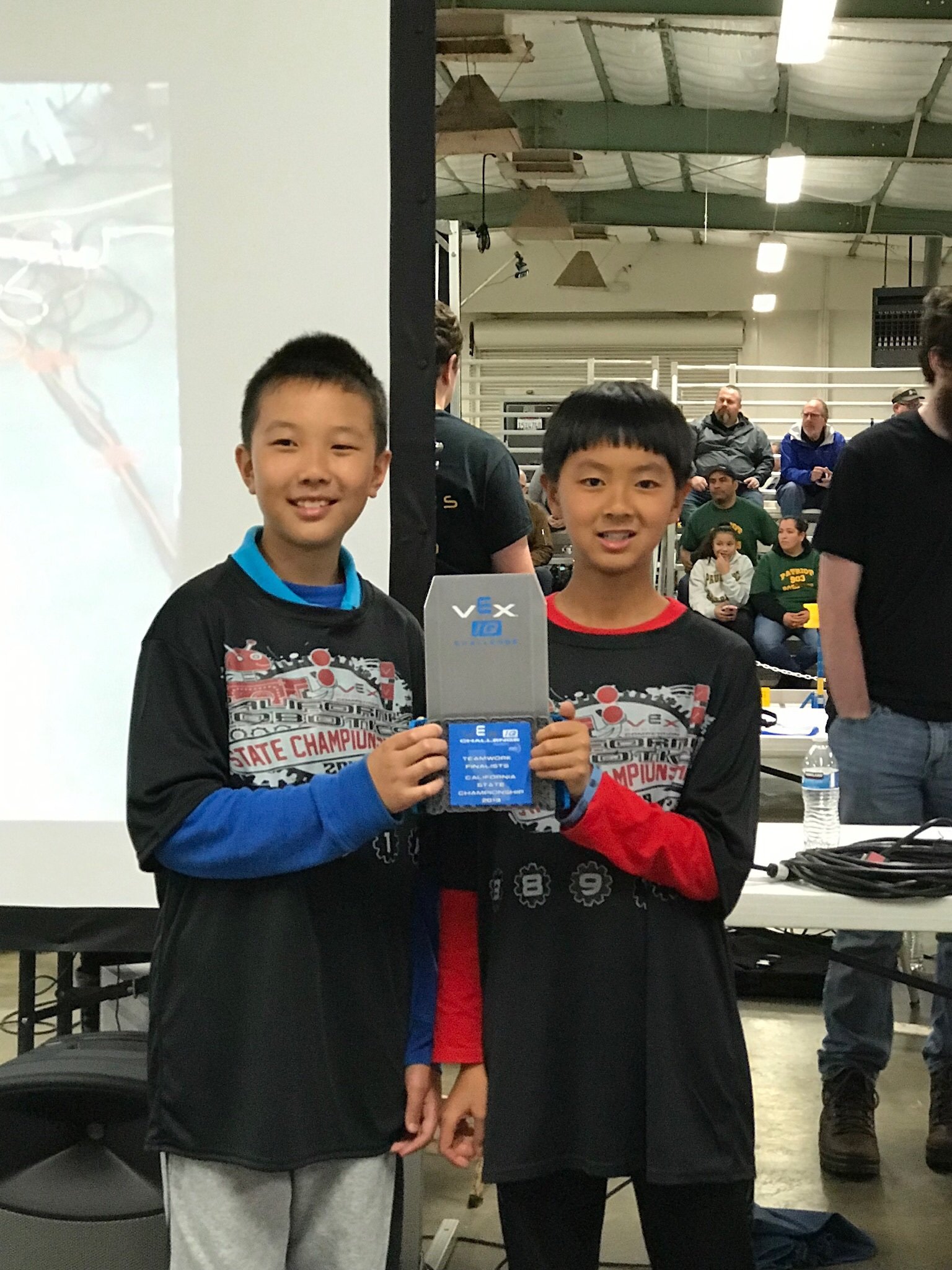 My robot team makes it to the world championship.