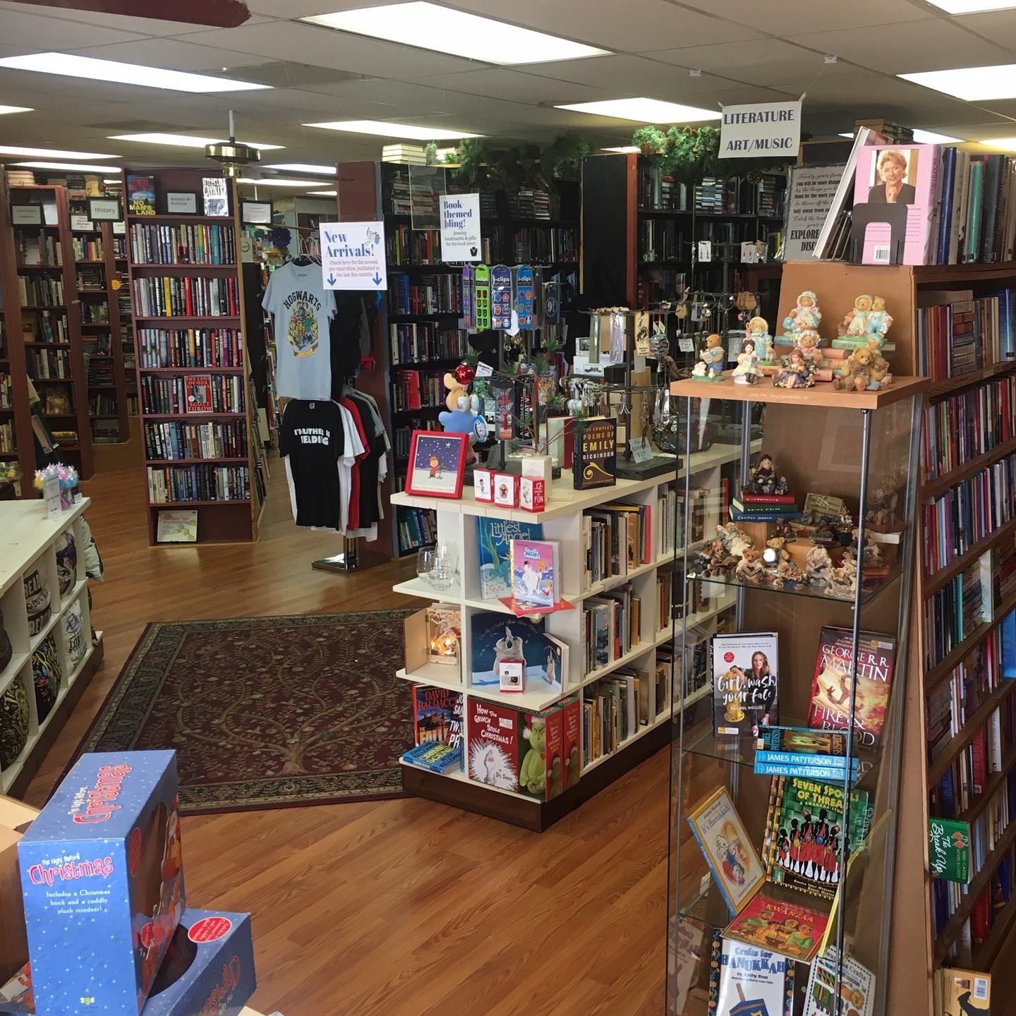 With more than 70,000 titles and 1700 square feet, Copperfield's Books is conveniently located on Louetta Road at Champions Forest Drive
