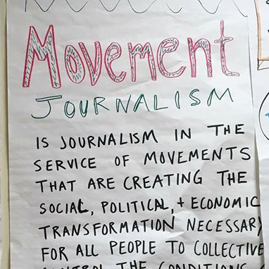 Movement journalism is the practice of journalism in the service of social, political, and economic transformation.
#MovementJournalism