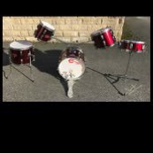 A celebration of drum kits for sale set up by non-drummers or the damn lazy or odd. Revelling in the mental attempt to play these monstrosities. Send your pics.