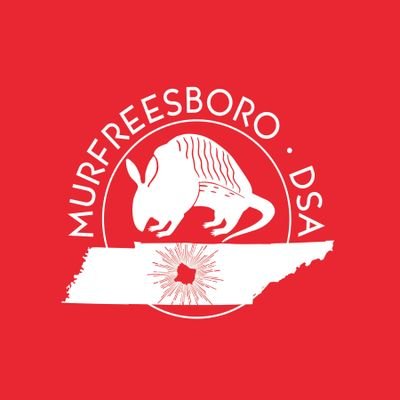 We are the local Murfreesboro, TN, chapter of the DSA - Democratic Socialists of America. Begun in August of 2018, we make the 9th chapter in TN. 🌹