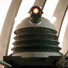 I am the unquestioned leader of the dalek paradigm. If you're a bloke that travels through space with 60's technology and a cheap little LED,Then I'll kill ya