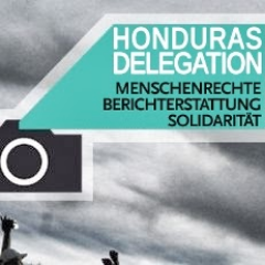 Hondurasdelegation -  DDHH, Información, Solidaridad, Menschenrechte, Berichterstattung, Solidarität