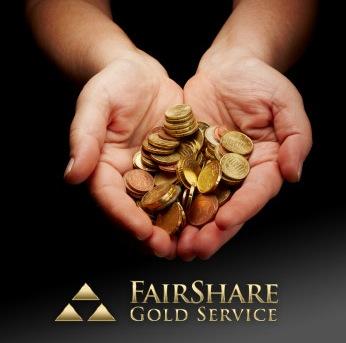 fairsharegold's profile picture. Host your own gold buying initiative with us to raise money for your cause! We give u your own website and we provide liquidity to buy the gold. No cost to you.