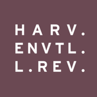 Harvard Environmental Law Review(@HarvardELR) 's Twitter Profile Photo