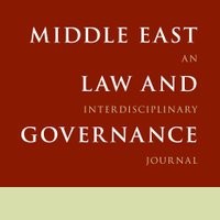 Middle East Law and Governance (Brill) (@law_middle) 's Twitter Profile Photo Middle East Law and Governance (Brill) (@law_middle) 's Twitter Profile Photo
