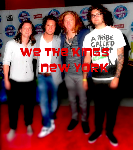 Welcome to We The Kings New York! Follow us, we follow everyone back :)