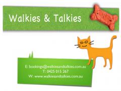 Walkies & Talkies is a dog walking and pet minding service for inner city Melbourne dogs & cats.