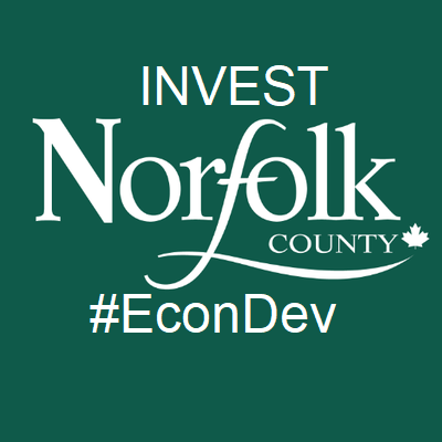 Entrepreneurs grow here. Invest in #NorfolkCounty, Ontario's Garden, Canada. #EconDev office for Simcoe, #PortDover, Delhi, Waterford, Port Rowan #519folk