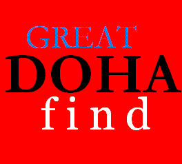 Searching, tweeting and re-tweeting the best & the worst finds in Doha, Qatar. Contact us for tips on anything in Doha.