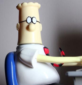 DilbertTwits's profile picture. a disillusioned corporate drone who is at the mercy of his incompetent and amoral boss but can only mutter his dissatisfaction to coworkers.