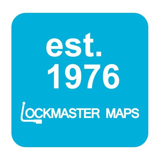 Lockmaster Maps - the iconic hand drawn maps of the UK's inland waterways network - a true work of art.